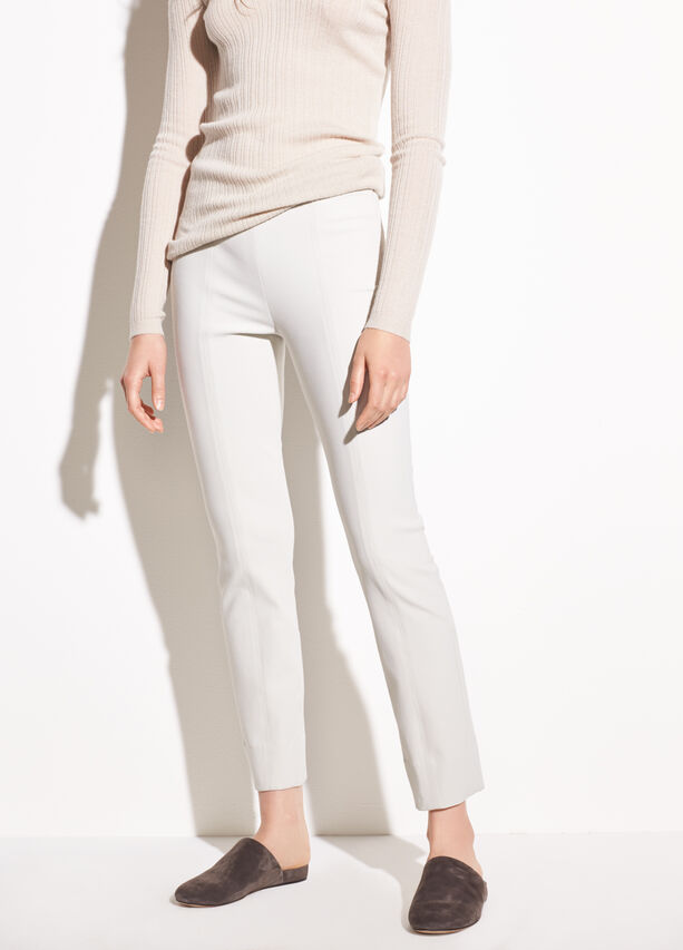 Stitch Front Seam Ponte Legging - Gesso by Vince — alternate view