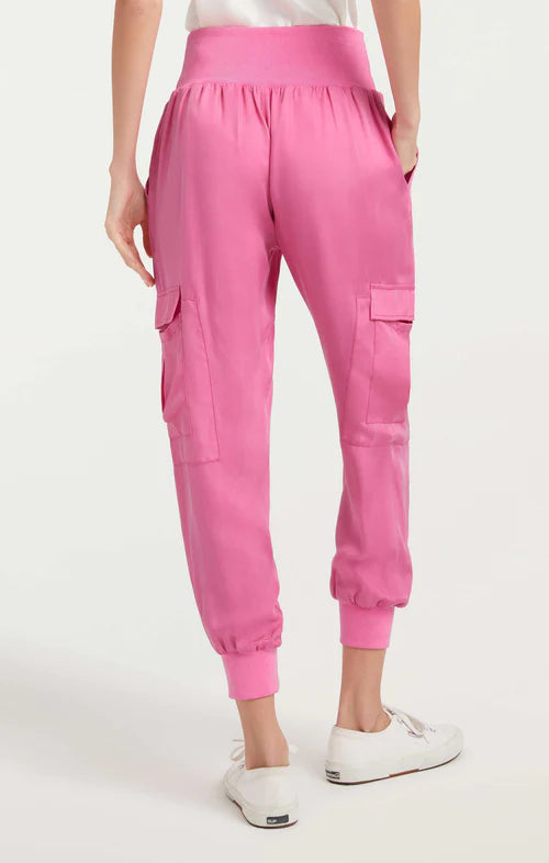 Giles Pants - Neon Pink by Cinq A Sept — view 3