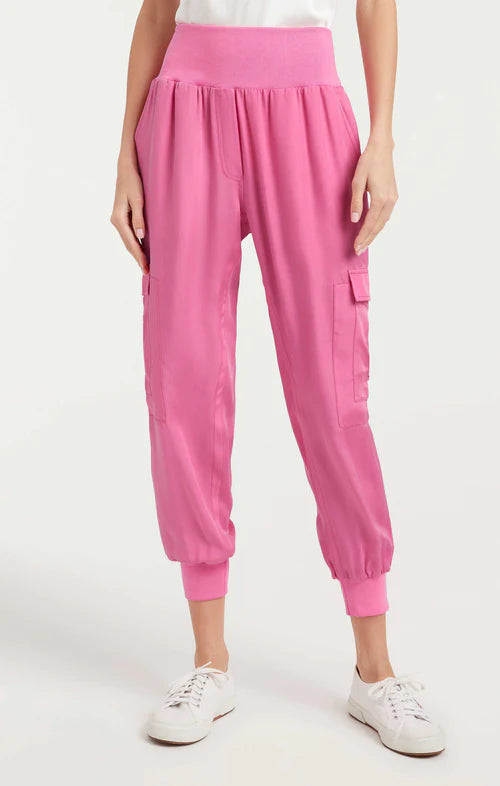 Giles Pants - Neon Pink by Cinq A Sept — alternate view