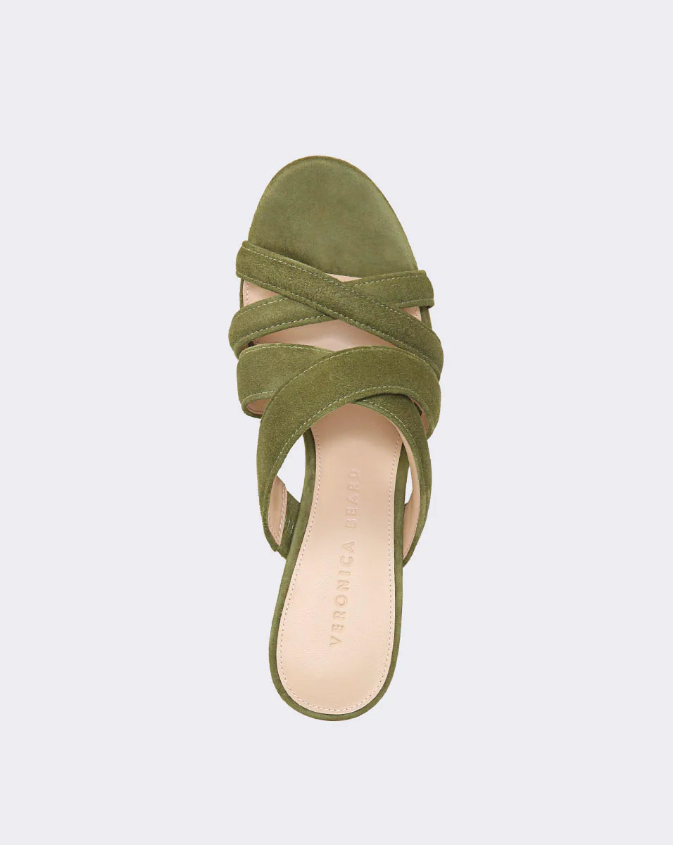Ginny Sandal - Palm Green by Veronica Beard — view 3