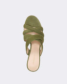 Ginny Sandal - Palm Green by Veronica Beard — view 3