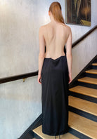 Glam Open Back Maxi Dress - Black by Magali Pascal — view 7