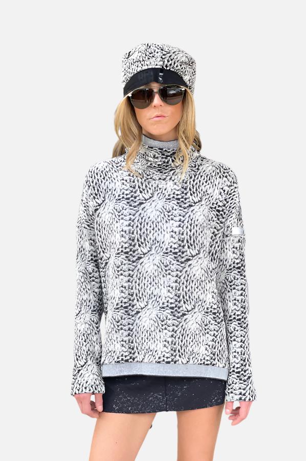 Mockneck Sweater - Granite by Beate Heymann | 25 South Boutiques