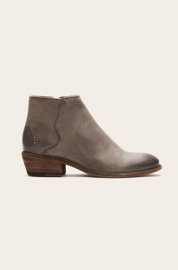 Carson Piping Bootie - Graphite by Frye | 25 South Boutiques