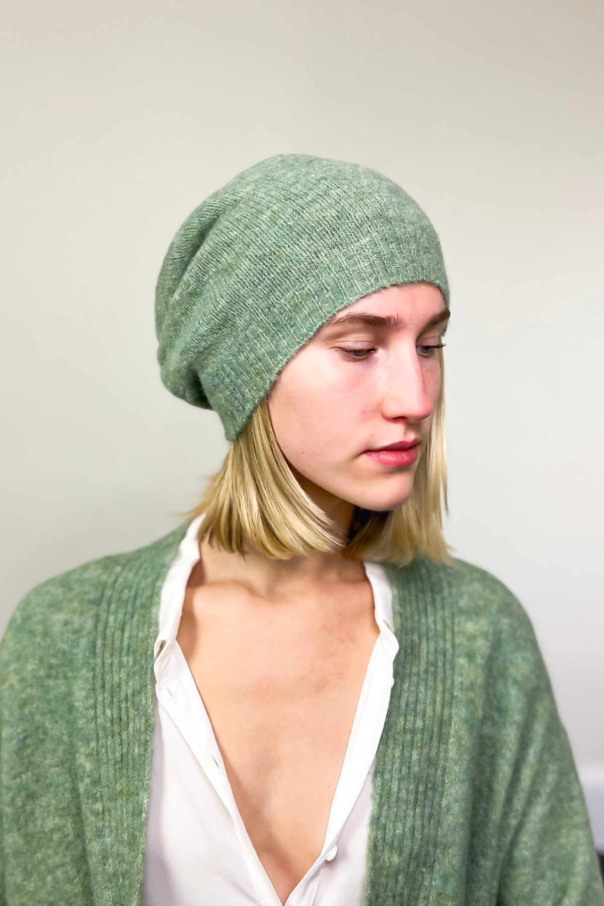 Beanie - Green by Tandem — alternate view