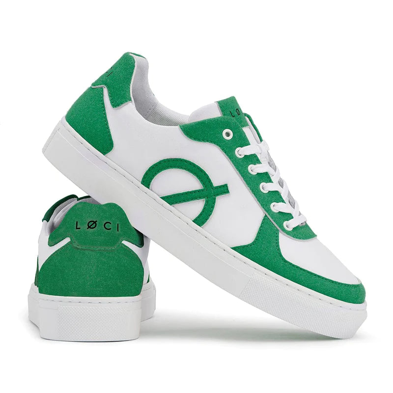 Seven Neon Sneakers - Green by LOCI — alternate view