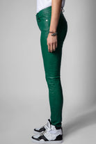 Phalme Leather Pants - Buisson by Zadig & Voltaire — view 4