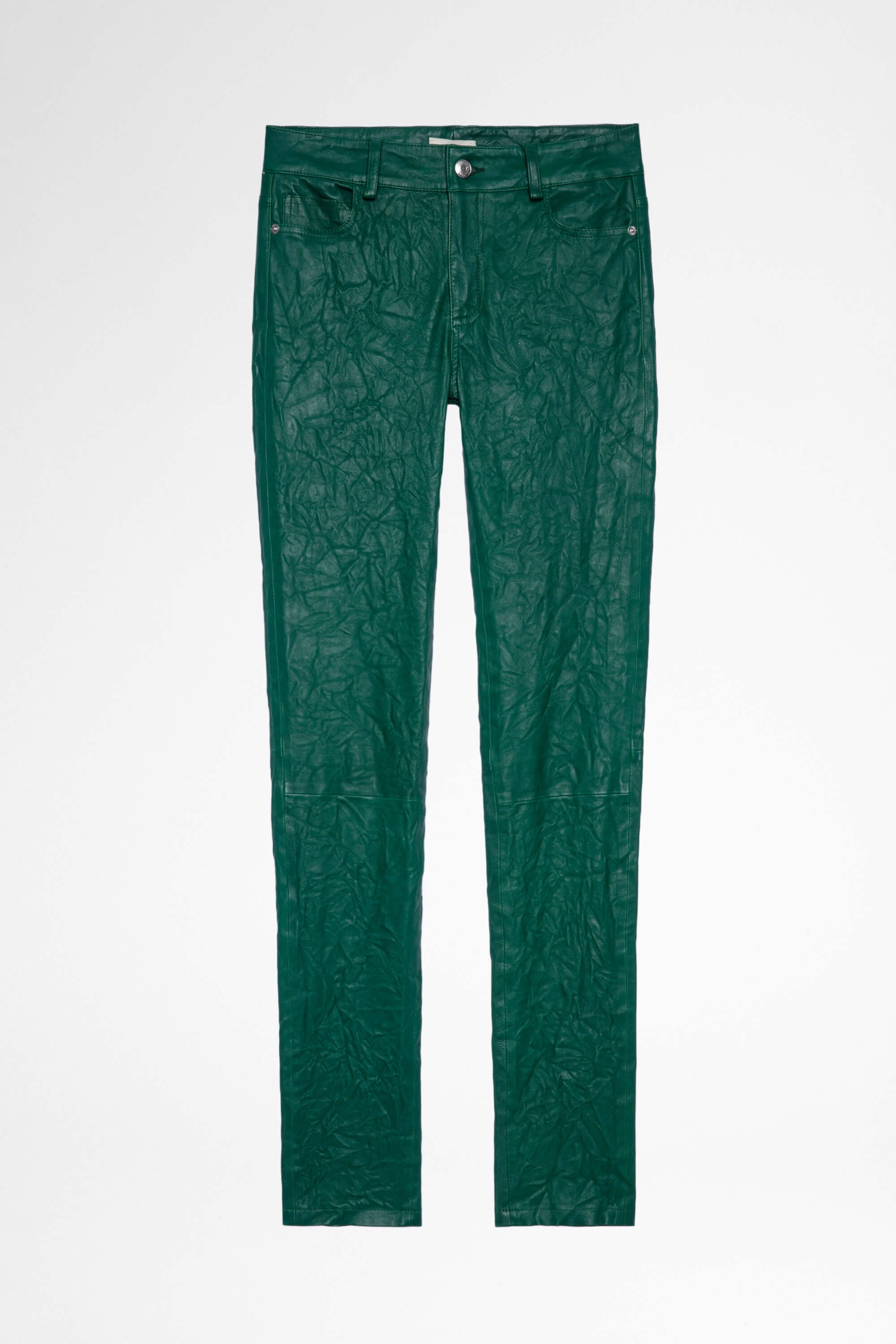 Phalme Leather Pants - Buisson by Zadig & Voltaire — view 6