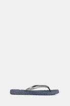 Cheerful Glitter Flip Flops - Grey by Ilse Jacobsen | 25 South Boutiques