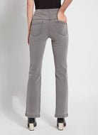 Baby Bootcut Denim - Mid Grey by Lysse — view 4