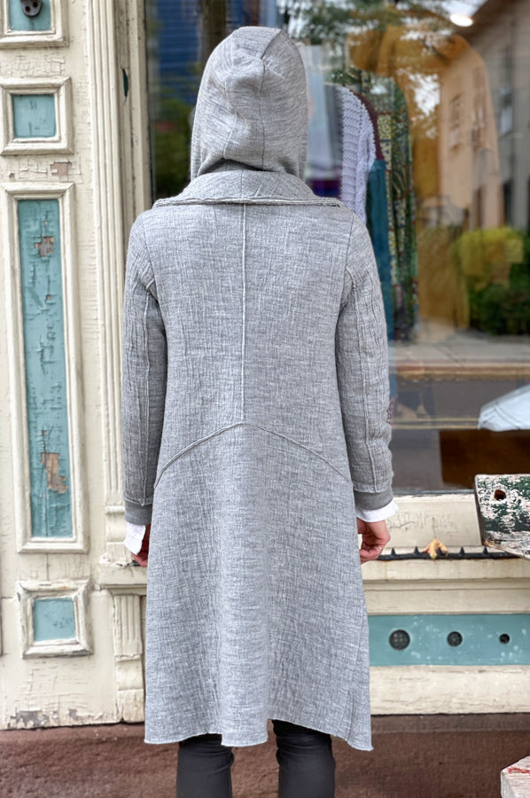 Hooded Coat - Grey by Transit Par-Such — view 6