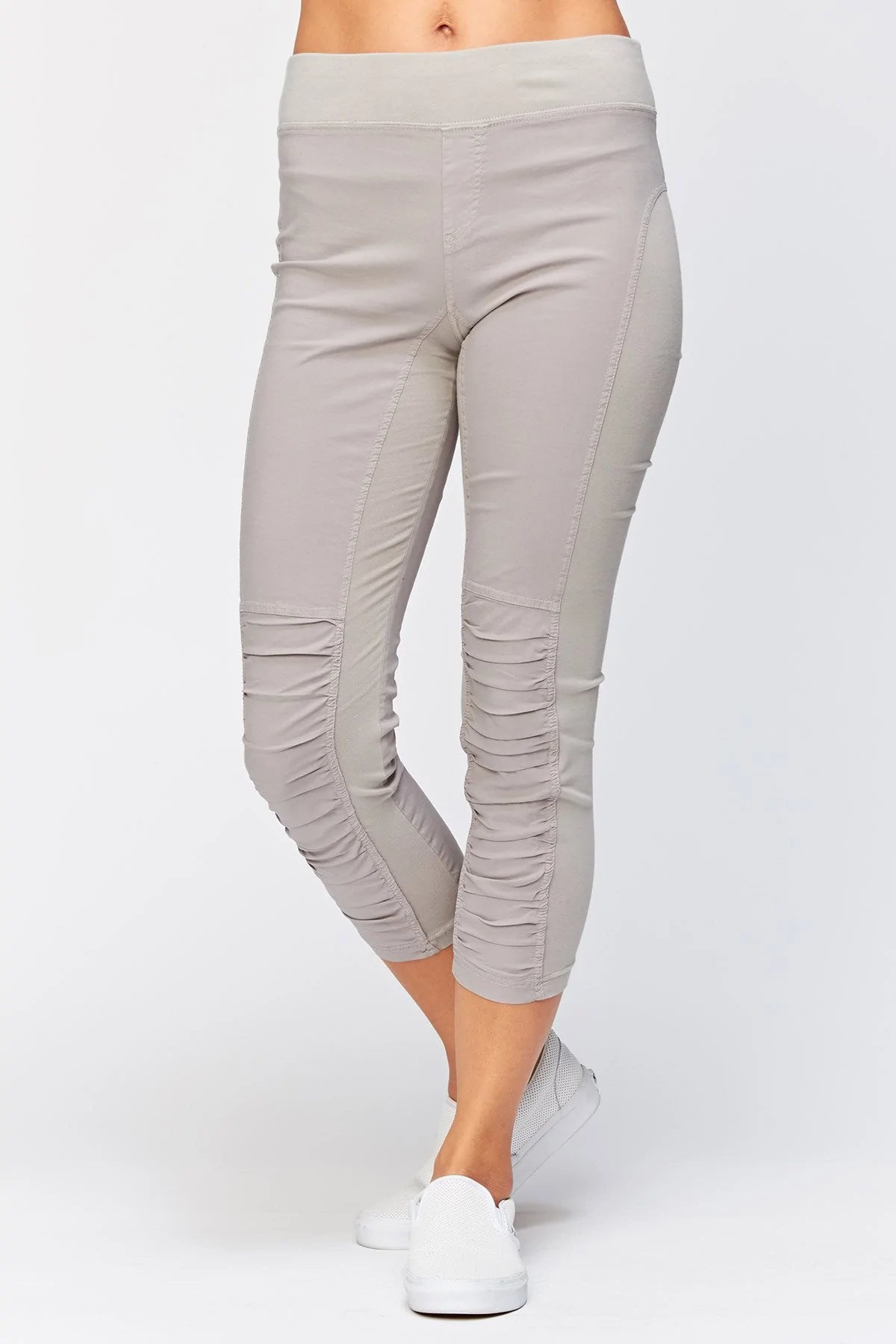 Jetter Crop Legging - Grey Mist by XCVI | 25 South Boutiques