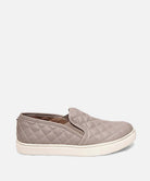 Ecentrcq Neutral Quilted Slip Sneaker - Grey by Steve Madden | 25 South Boutiques