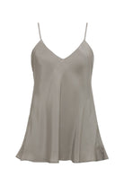Double Solid Silk Cami - Steeple Grey by Gold Hawk | 25 South Boutiques