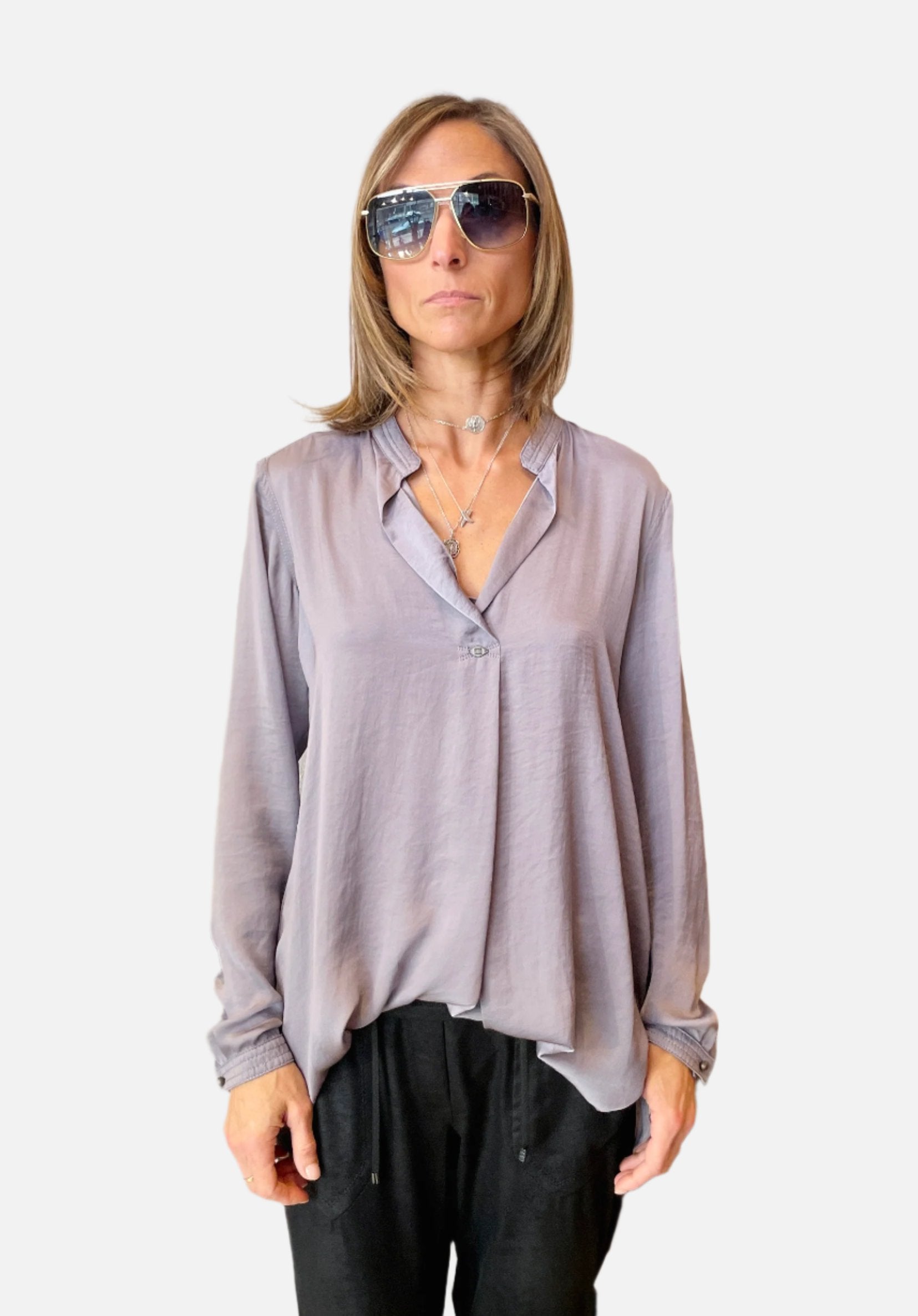 Blouse - Grey by Beate Heymann | 25 South Boutiques