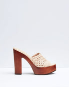 Guadalupe Clog Sandal - Shell by Veronica Beard | 25 South Boutiques