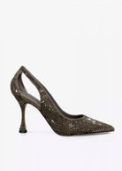 Nowa Heel - Plomo Gunmetal by Lola Cruz | 25 South Boutiques