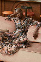 Halfeti Blouse Dress - Floral Combo by Mes Demoiselles — alternate view