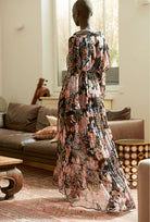 Halfeti Blouse Dress - Floral Combo by Mes Demoiselles — view 3