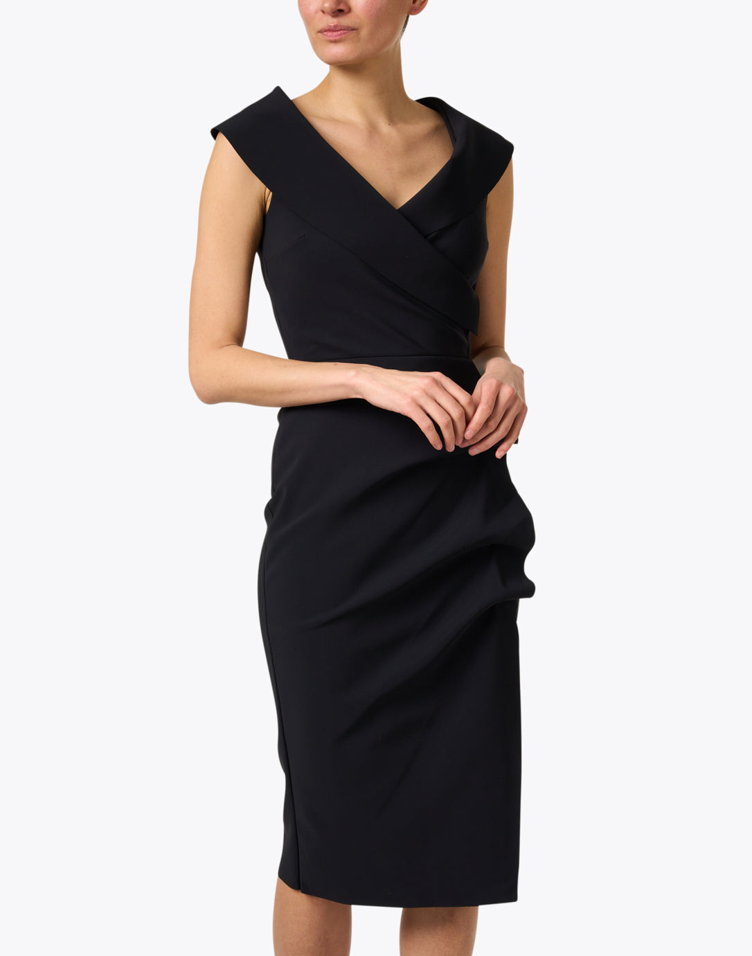 Fiynorc Dress - Black by Chiara Boni — view 3