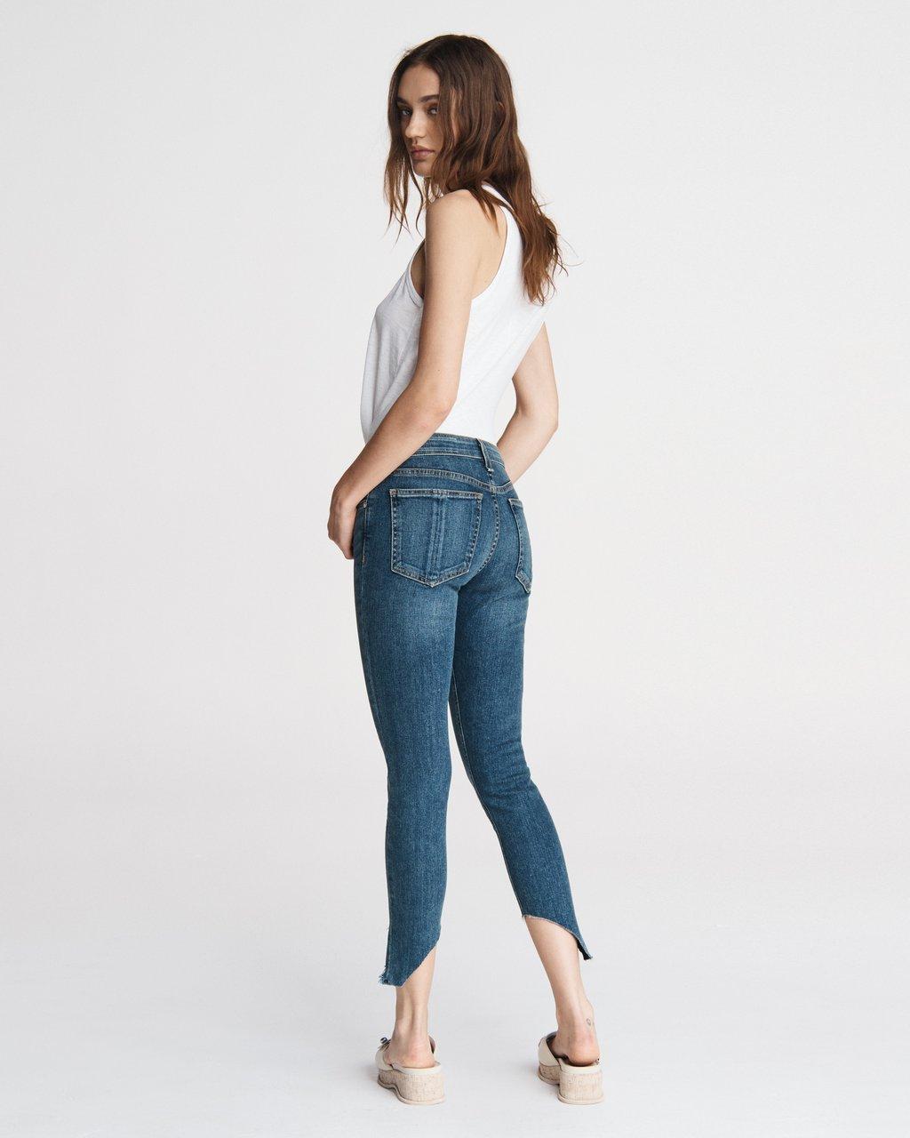 Cate Mid-Rise Skinny - Hampton by Rag & Bone — view 3