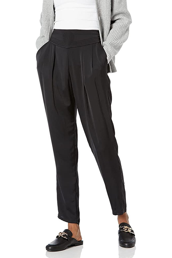 Harris Straight Leg Pant - Black by Ramy Brook | 25 South Boutiques
