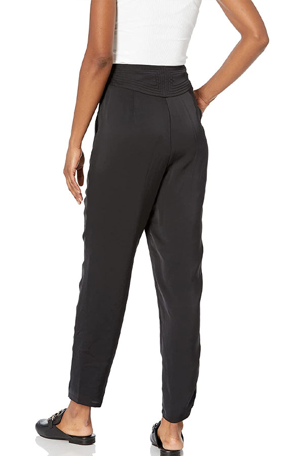 Harris Straight Leg Pant - Black by Ramy Brook — alternate view