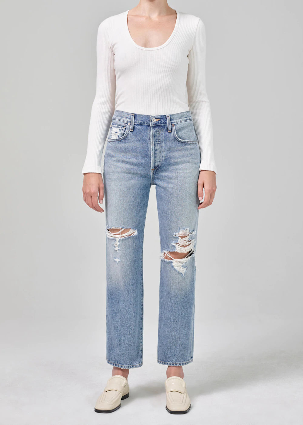 Emery Crop Relaxed Straight - Heatwave by Citizens of Humanity | 25 South Boutiques