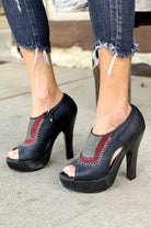 Anjuwd Heel - Black / Red by Calleen Cordero — alternate view