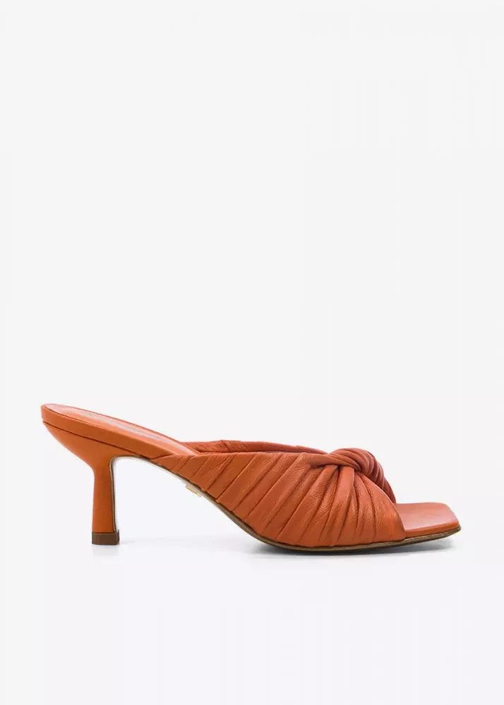 Helsa Sandal - Orange by Lola Cruz | 25 South Boutiques
