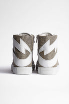 High Flash Sneakers - Silver by Zadig & Voltaire — view 3