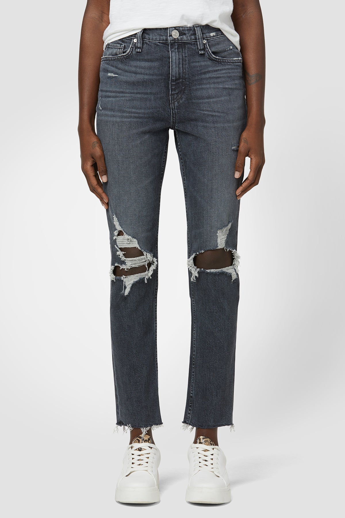 Holly High Rise Straight Jean - Cosmic Echoes by Hudson | 25 South Boutiques
