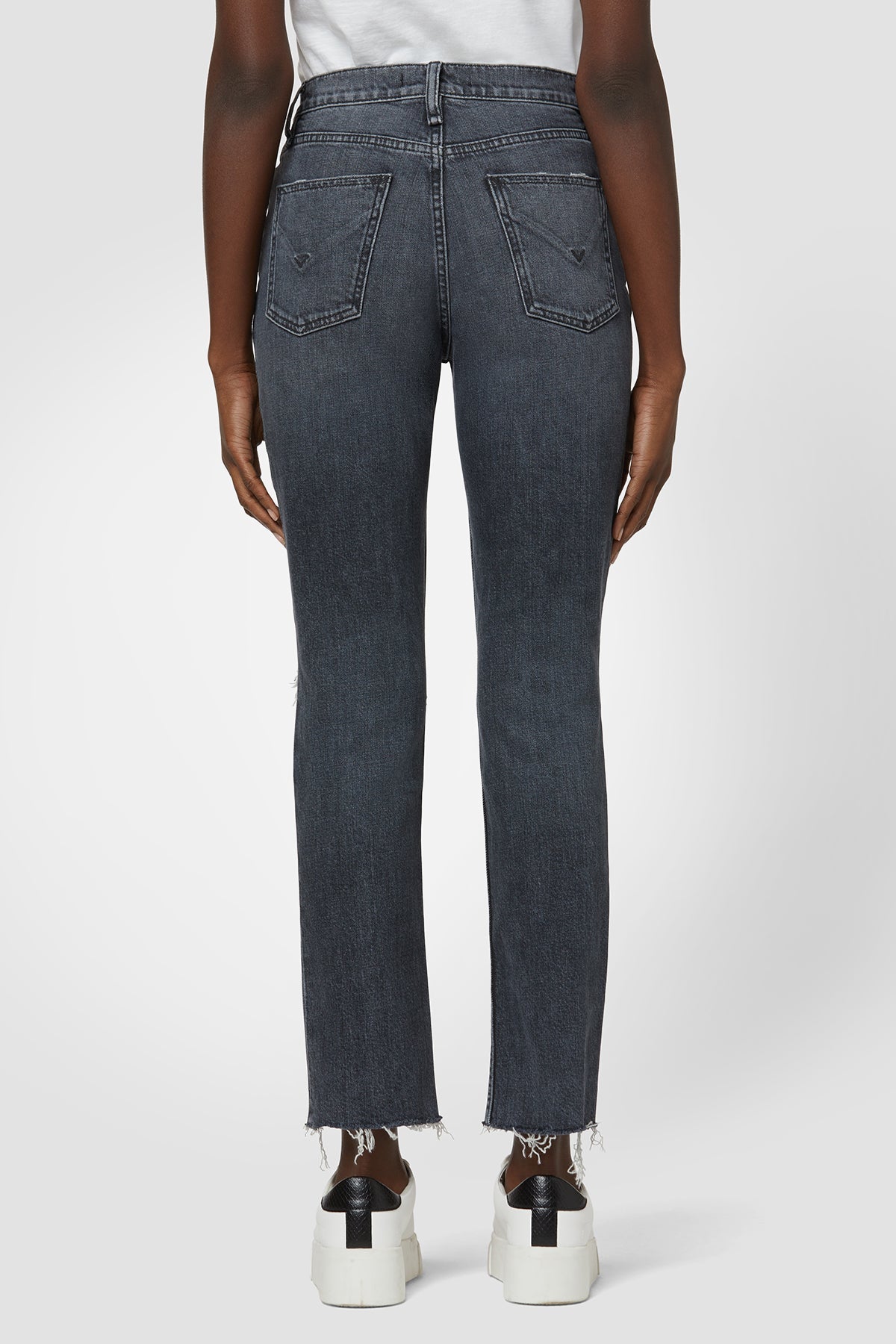 Holly High Rise Straight Jean - Cosmic Echoes by Hudson — alternate view