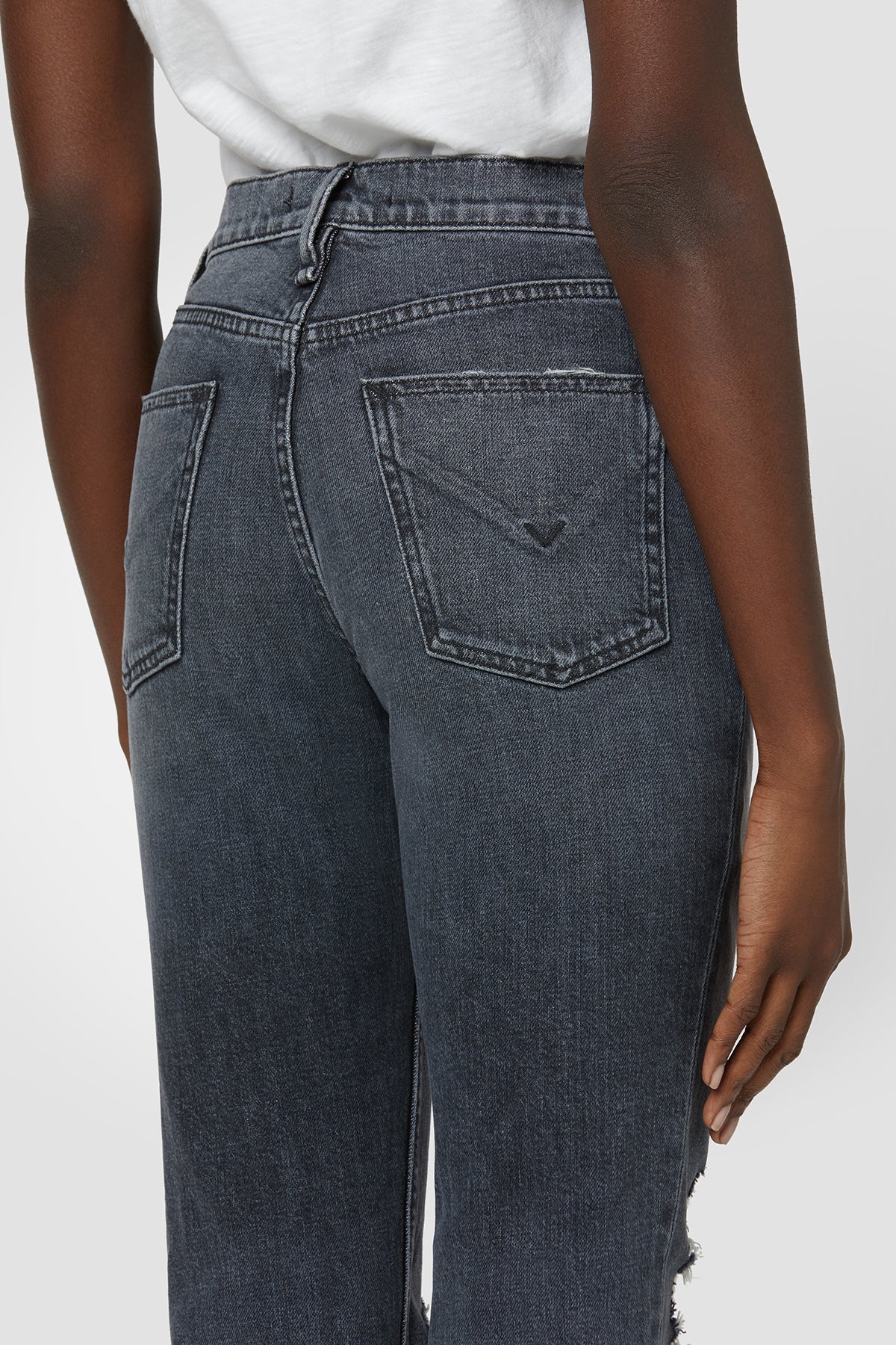 Holly High Rise Straight Jean - Cosmic Echoes by Hudson — view 5
