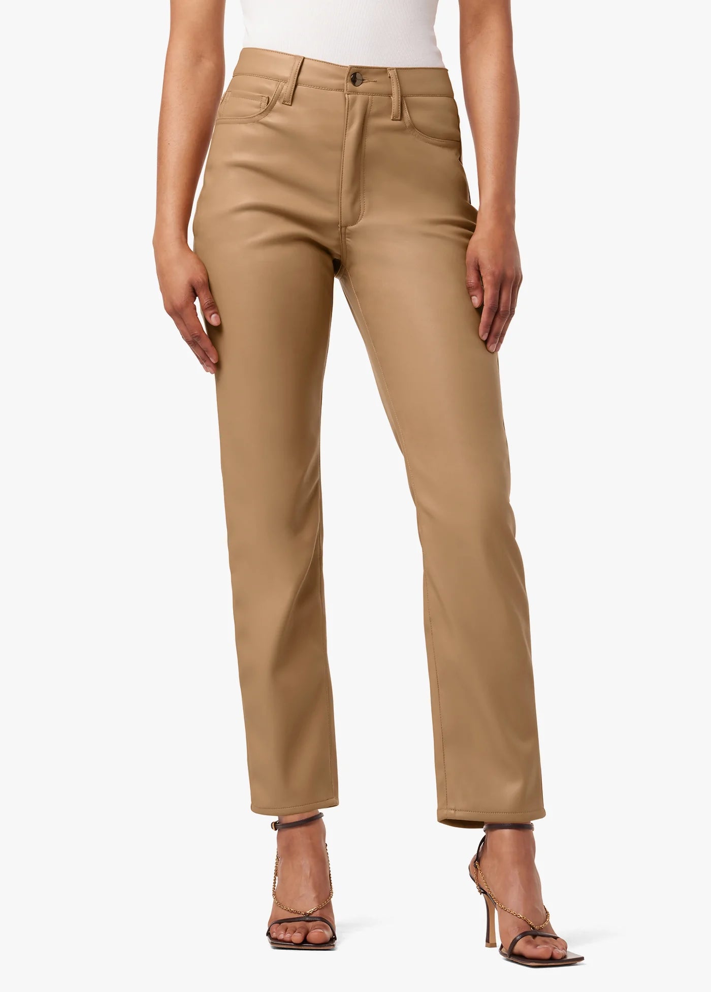 The Honor High Rise Straight - Fawn by Joe's Jeans — view 3