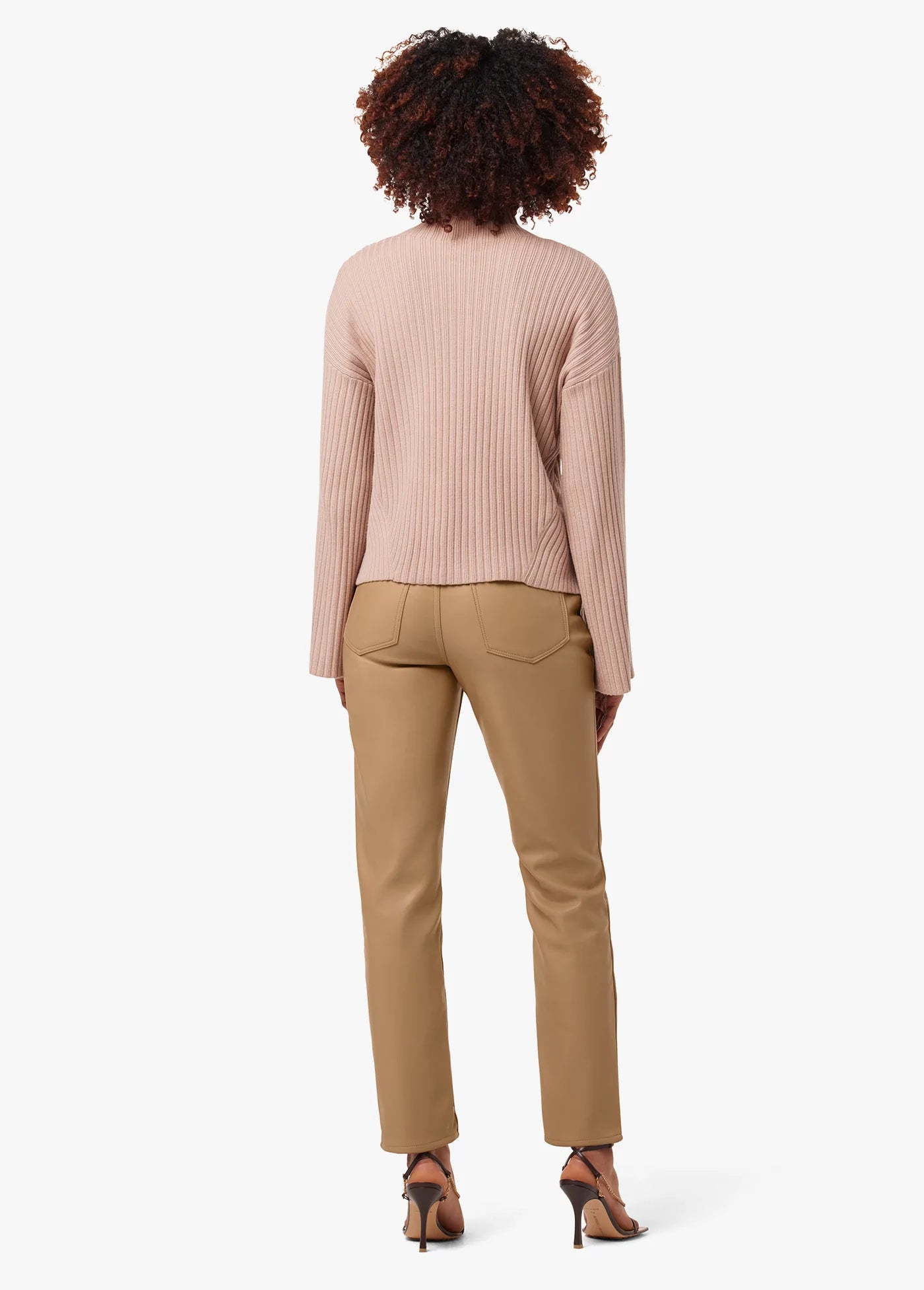 The Honor High Rise Straight - Fawn by Joe's Jeans — alternate view