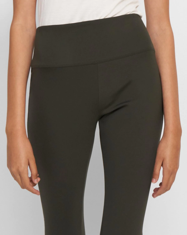 Scuba Yoke Leggings - Hunter by Theory — alternate view
