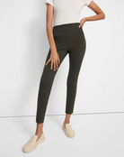 Scuba Yoke Leggings - Hunter by Theory — view 3