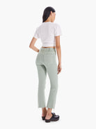 The Hustler Ankle Fray - Iceberg Green by MOTHER — view 3