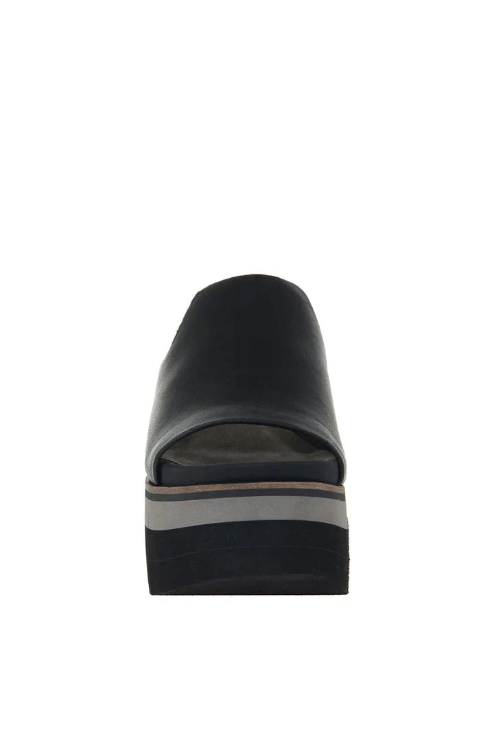 Flow Platform Sandal - Black by Naked Feet — view 4
