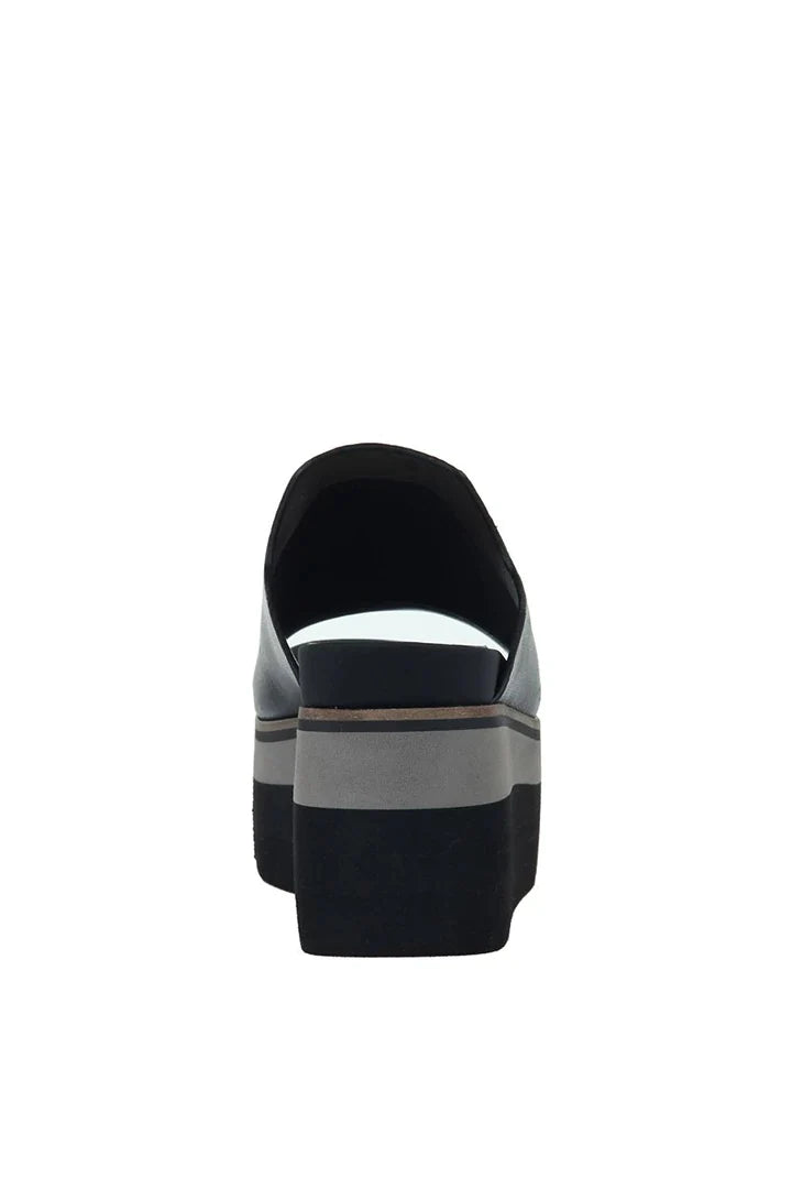 Flow Platform Sandal - Black by Naked Feet — view 5