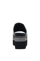 Flow Platform Sandal - Black by Naked Feet — view 5