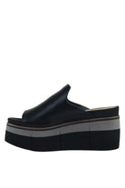 Flow Platform Sandal - Black by Naked Feet — view 3