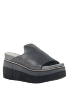 Flow Platform Sandal - Pewter by Naked Feet | 25 South Boutiques