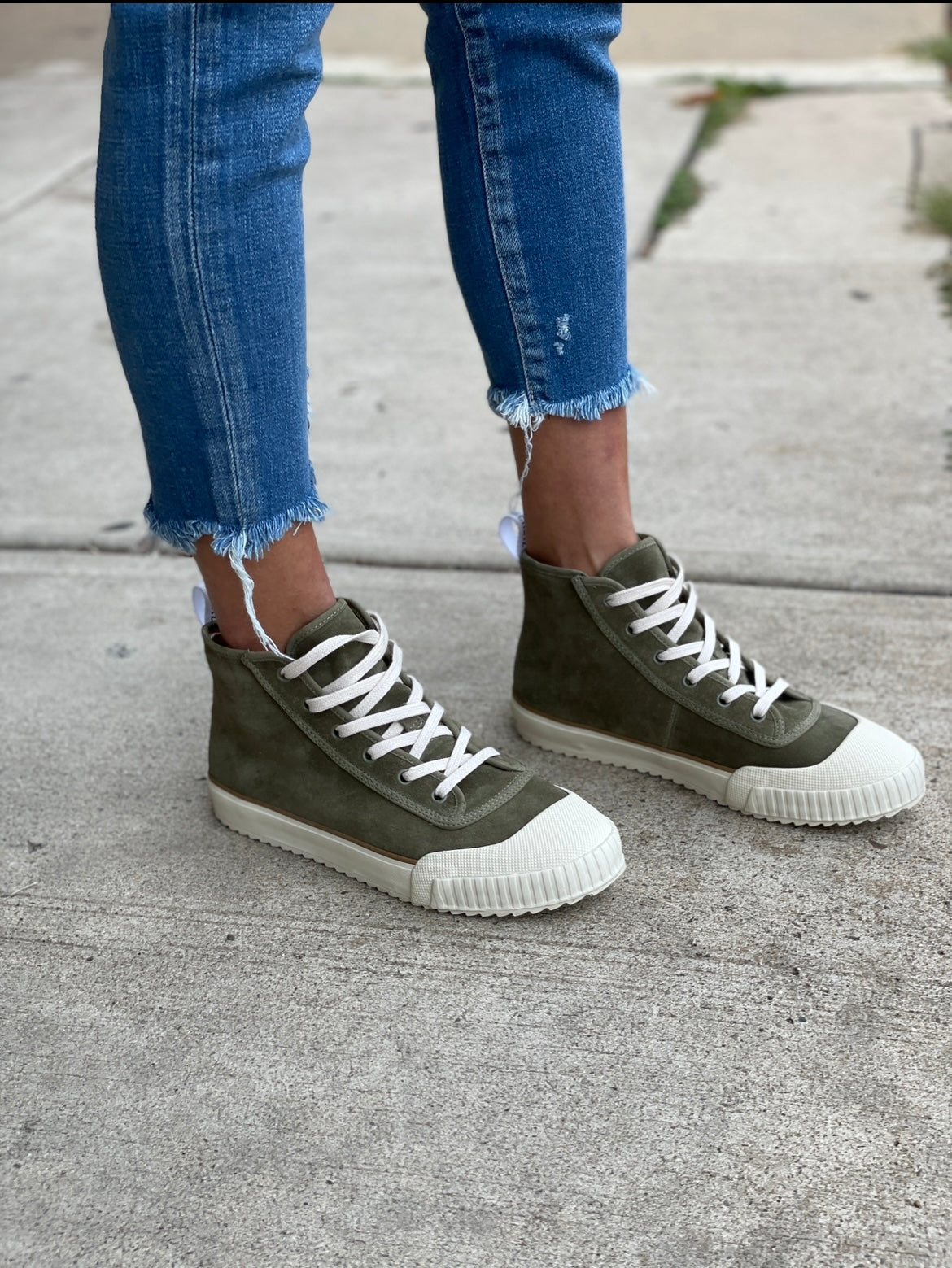 Callista Sneaker - Green by Schutz — view 3