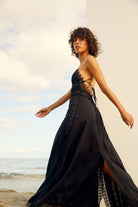 Imagen Long Dress - Black by Charo Ruiz — view 3