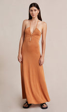 Indya Knit Maxi Dress - Desert Sun by Bec & Bridge — alternate view