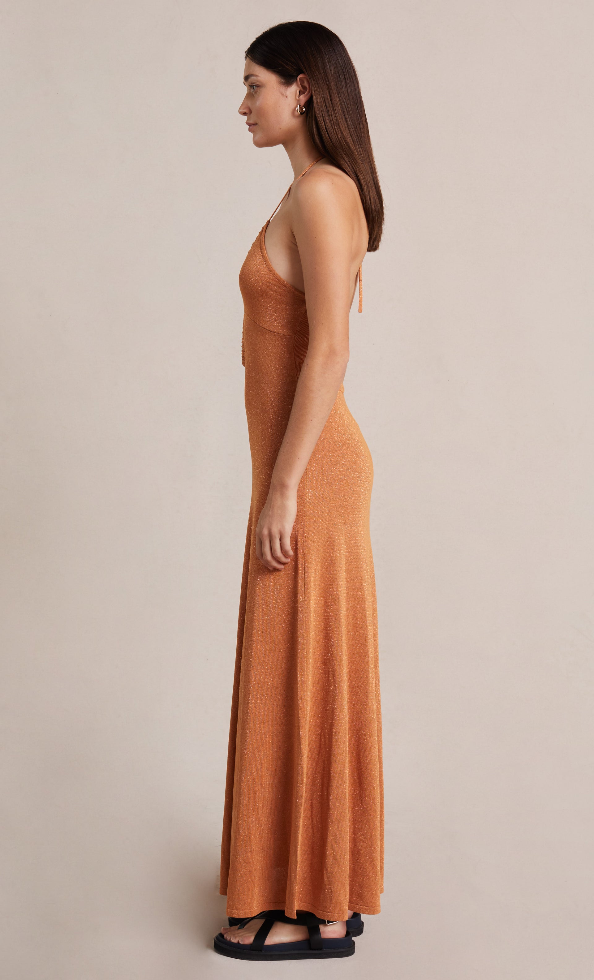 Indya Knit Maxi Dress - Desert Sun by Bec & Bridge — view 3