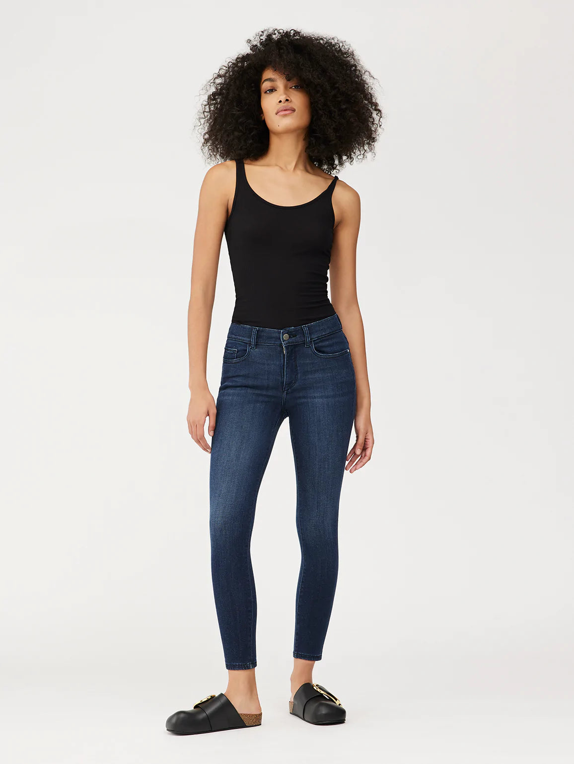 Farrow Skinny High Rise Ankle - Dark Indigo by DL1961 | 25 South Boutiques