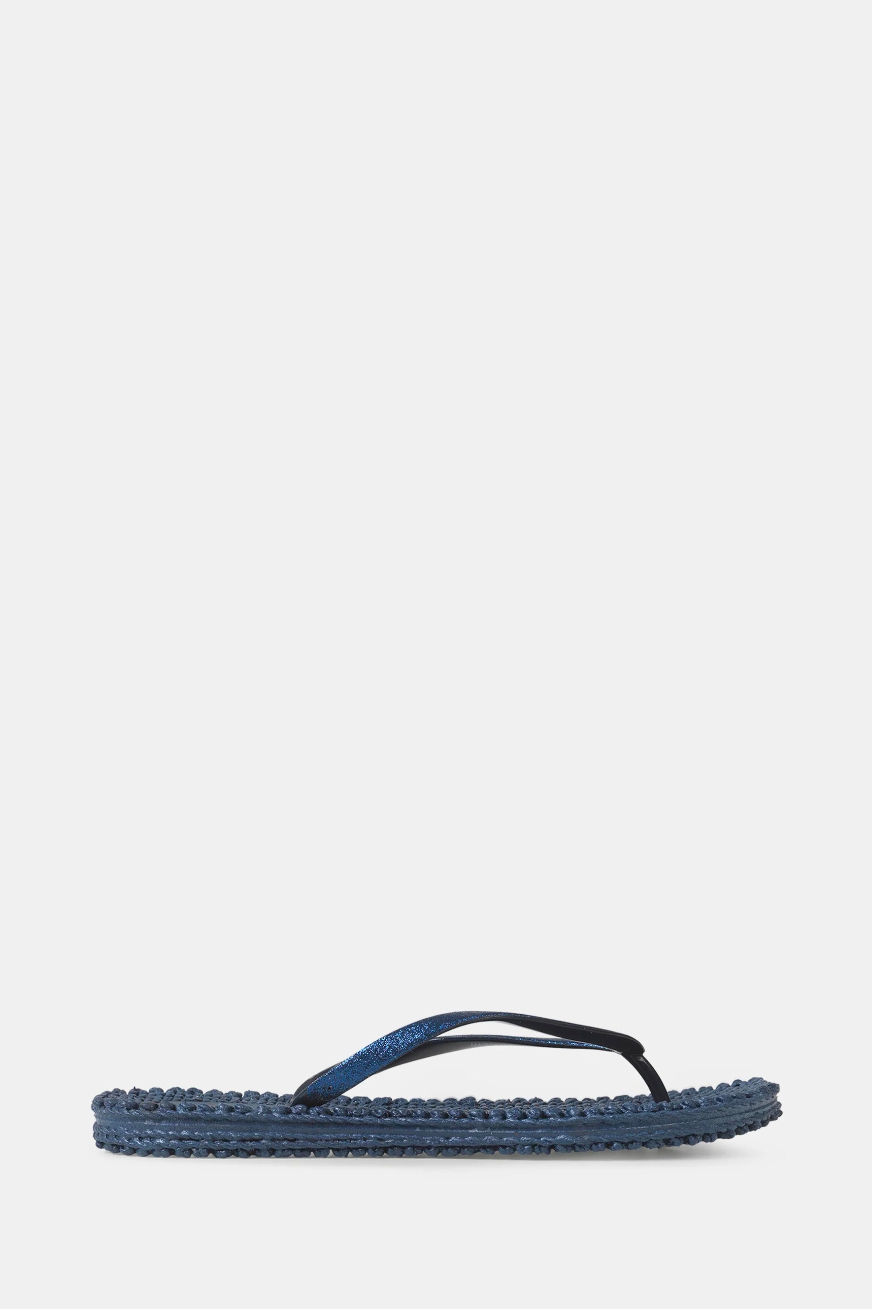 Cheerful Glitter Flip Flops - Indigo by Ilse Jacobsen | 25 South Boutiques